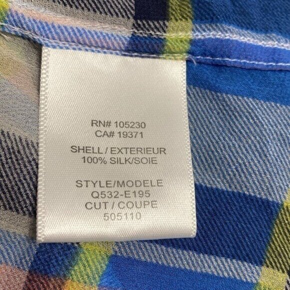 Equipment Multicolor Plaid Shirt - Picture 4 of 4